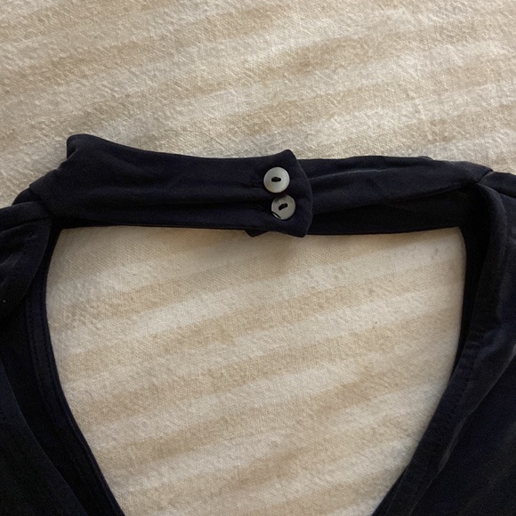 Navy Blue Mini Dress - Picture 3 of 4